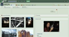 Desktop Screenshot of cobalt-indy.deviantart.com
