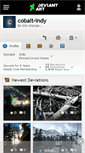 Mobile Screenshot of cobalt-indy.deviantart.com