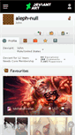 Mobile Screenshot of aleph-null.deviantart.com