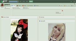 Desktop Screenshot of jamberrii.deviantart.com