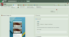 Desktop Screenshot of l24d.deviantart.com