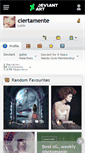 Mobile Screenshot of ciertamente.deviantart.com