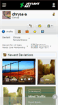 Mobile Screenshot of chrysa-a.deviantart.com