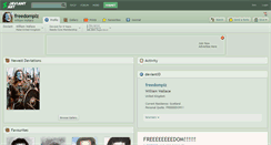 Desktop Screenshot of freedomplz.deviantart.com