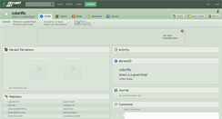 Desktop Screenshot of colorific.deviantart.com