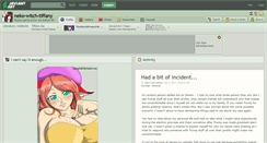 Desktop Screenshot of neko-witch-tiffany.deviantart.com