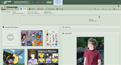 Desktop Screenshot of dokukurage.deviantart.com