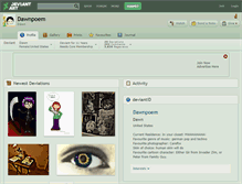 Tablet Screenshot of dawnpoem.deviantart.com