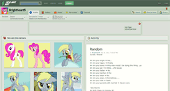 Desktop Screenshot of brightheart5.deviantart.com