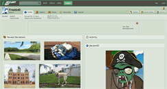 Desktop Screenshot of frost640.deviantart.com