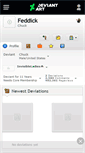 Mobile Screenshot of feddick.deviantart.com
