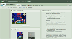 Desktop Screenshot of iheartsnoopy.deviantart.com