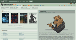 Desktop Screenshot of blackthornpubl.deviantart.com