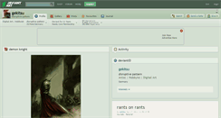 Desktop Screenshot of gekitsu.deviantart.com