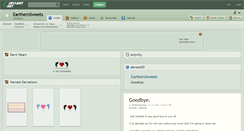 Desktop Screenshot of earthernsweets.deviantart.com
