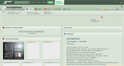 Desktop Screenshot of moonlightkisses.deviantart.com