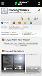 Mobile Screenshot of moonlightkisses.deviantart.com