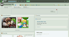 Desktop Screenshot of harvest-moon-yaoi.deviantart.com