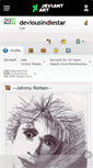 Mobile Screenshot of deviousindiestar.deviantart.com