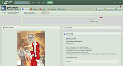 Desktop Screenshot of gloriouskyle.deviantart.com