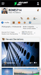 Mobile Screenshot of bones714.deviantart.com
