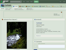 Tablet Screenshot of confuted.deviantart.com