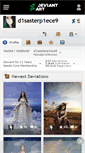Mobile Screenshot of d1sasterp1ece9.deviantart.com