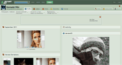 Desktop Screenshot of konrado1984.deviantart.com
