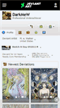 Mobile Screenshot of darkmew.deviantart.com