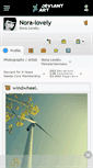 Mobile Screenshot of nora-lovely.deviantart.com
