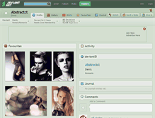 Tablet Screenshot of abstractct.deviantart.com