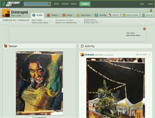 Tablet Screenshot of drintrepid.deviantart.com