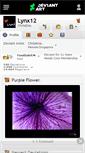 Mobile Screenshot of lynx12.deviantart.com