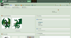 Desktop Screenshot of edragoon.deviantart.com