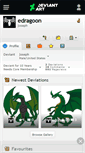 Mobile Screenshot of edragoon.deviantart.com