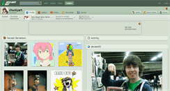 Desktop Screenshot of chuckyart.deviantart.com