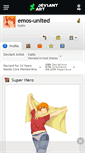 Mobile Screenshot of emos-united.deviantart.com