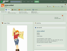 Tablet Screenshot of emos-united.deviantart.com