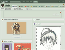 Tablet Screenshot of dulodilz.deviantart.com