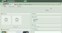 Desktop Screenshot of jomatakeru.deviantart.com