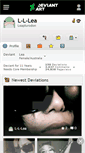 Mobile Screenshot of l-l-lea.deviantart.com