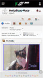 Mobile Screenshot of melodious-muse.deviantart.com