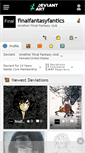 Mobile Screenshot of finalfantasyfantics.deviantart.com