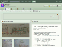Tablet Screenshot of pinkachu.deviantart.com
