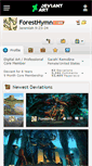 Mobile Screenshot of foresthymn.deviantart.com