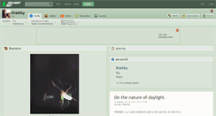 Desktop Screenshot of krashky.deviantart.com