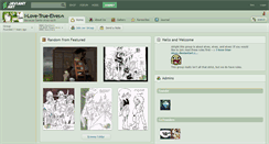 Desktop Screenshot of i-love-true-elves.deviantart.com