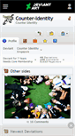 Mobile Screenshot of counter-identity.deviantart.com