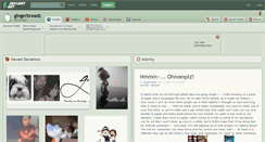 Desktop Screenshot of gingerbreadz.deviantart.com