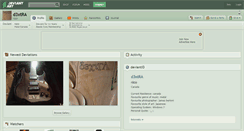 Desktop Screenshot of d3xtra.deviantart.com